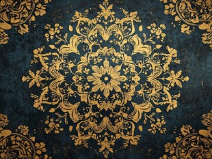 复古金色壁纸