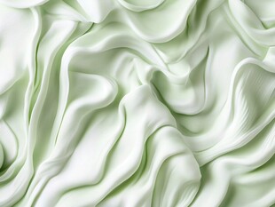 绿色丝绸背景