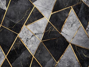 黑金大理石背景
