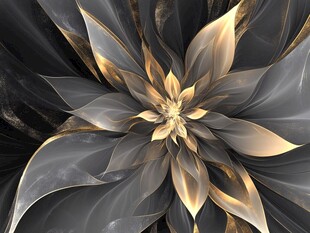 汇聚凝聚缠绕金色质感