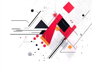 动感模块化创意背景