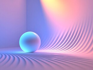 立体渐变发光体设计