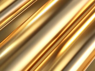 金色拉丝渐变条纹