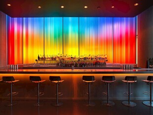 酒吧多彩曲线高档