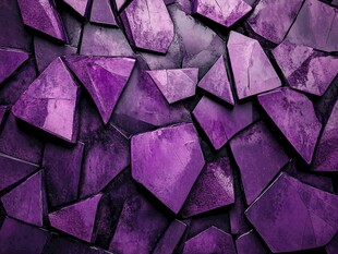 紫水晶立体感背景