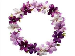 花朵花环花瓣png