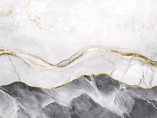 新中式大理石山水画