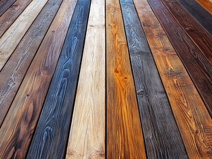 多种颜色木板木材