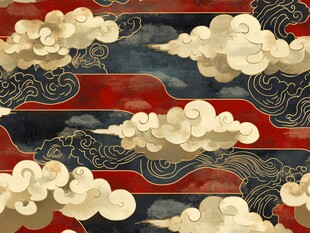 宋代云图高端云纹装饰