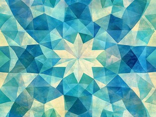 炫彩多边形底纹