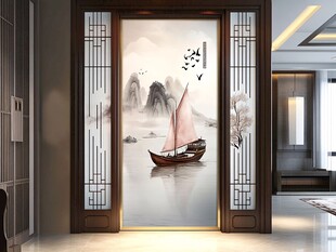新中式山水门窗