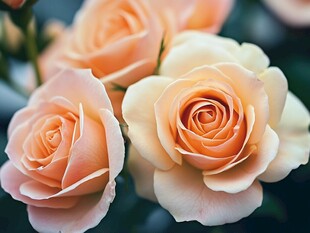 唯美浪漫月季花