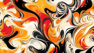 3d印花旋涡背景