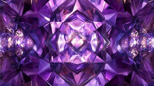 紫水晶立体感背景