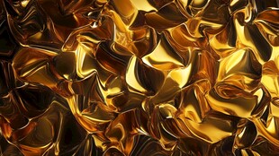 金色立体感背景