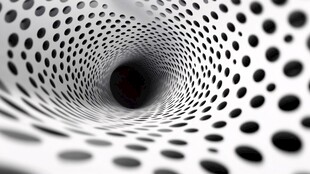 密密麻麻的虫洞