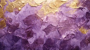 紫色油画纹路喷绘