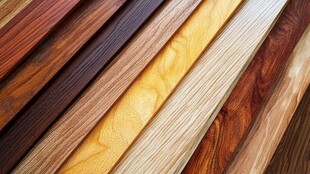 多种颜色木板木材