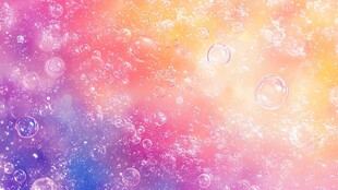 梦幻泡泡背景