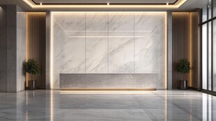 高端写字楼电梯厅