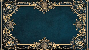 青铜边框