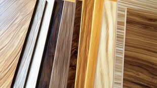 多种颜色木板木材