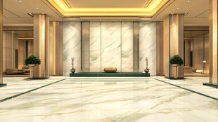 酒店大理石地面