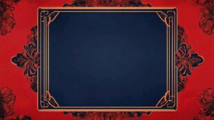 红金色欧式背景