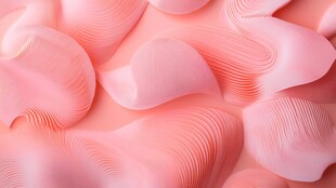 温柔粉红色立体背景