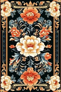 豪华至尊大气富贵图案