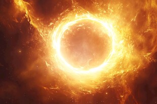 超大气圆形特效背景