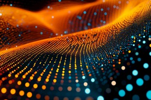 网点创意特效背景