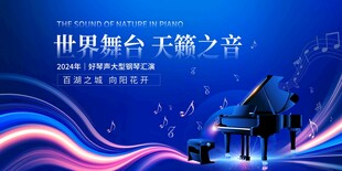 钢琴音乐会 音乐会舞台 