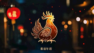 金鸡logo设计