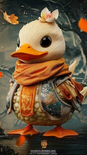q版鸭设计