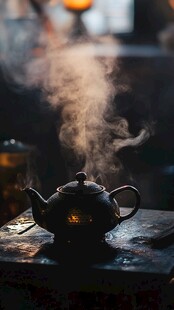 茶馆烧茶