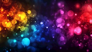 绚丽光晕光斑唯美背景