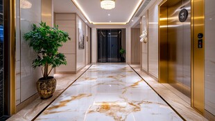 住宅小区电梯间