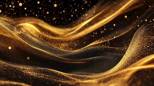 奢华流金背景