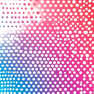 波普点渐变效果