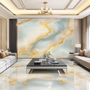 金色大理石瓷砖背景墙
