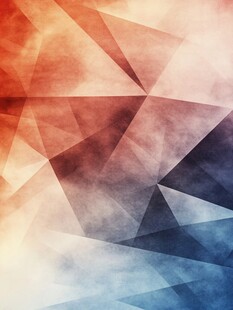 炫彩几何多边形