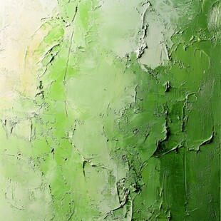 绿色油画颜料肌理