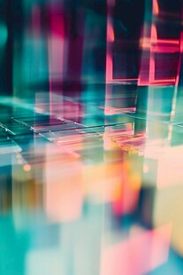 抽象线条虚幻朦胧幻影