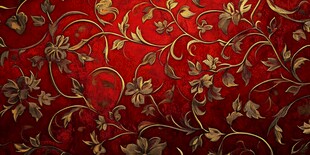 红金色欧式背景