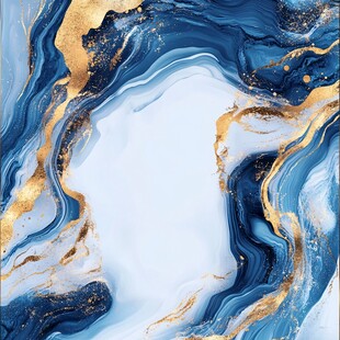 流体大理石金色素材