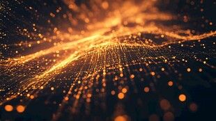 网点创意特效背景