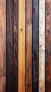 多种颜色木板木材