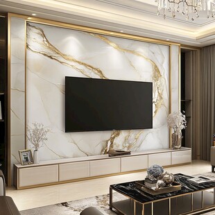 轻奢大理石背景墙