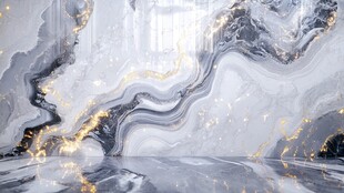 大理石意境画